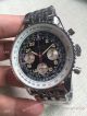 Copy Vintage Breitling Navitimer Stainless Steel Black Chronograph Watch - New Style (2)_th.jpg
